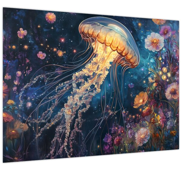 Kép - Varázslatos medúza (70x50 cm)
