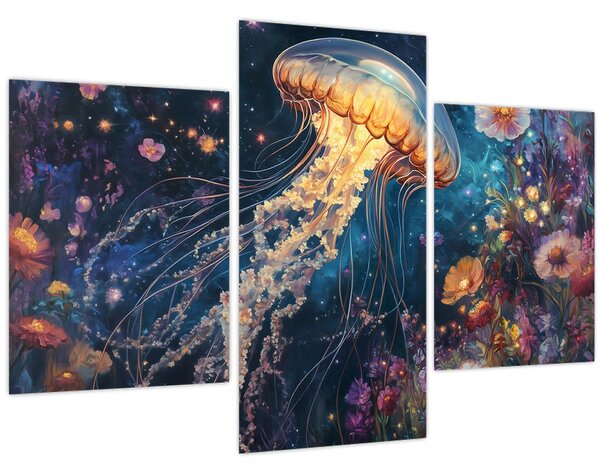 Kép - Varázslatos medúza (90x60 cm)
