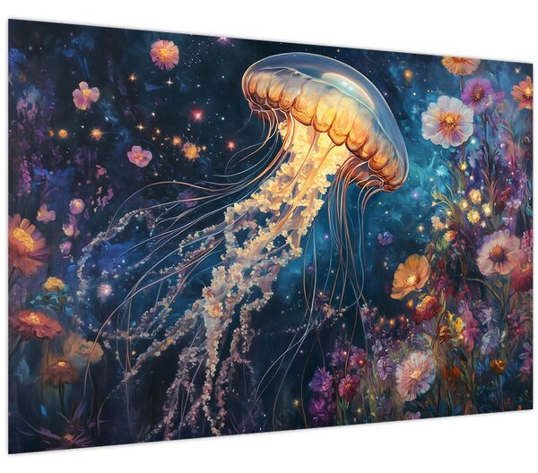 Kép - Varázslatos medúza (90x60 cm)