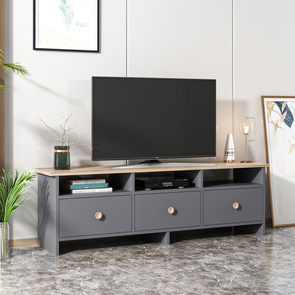 Oslo TV-állvány, antracit, 150 cm
