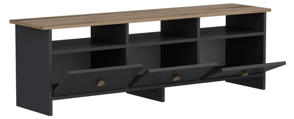 Oslo TV-állvány, antracit, 150 cm
