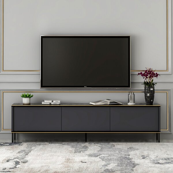 Imaj TV-állvány, antracit, 180 cm – TR382NRC1129
