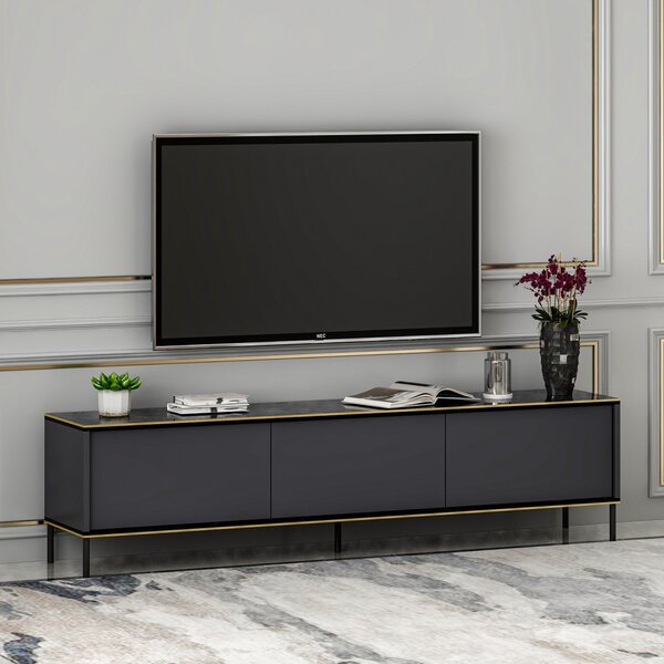 Imaj TV-állvány, antracit, 180 cm – TR382NRC1129