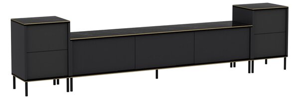 Imaj TV-állvány, antracit, 180 cm – TR382NRC1130