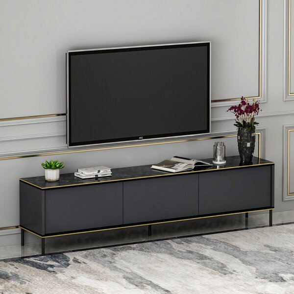 Imaj TV-állvány, antracit, 180 cm – TR382NRC1129
