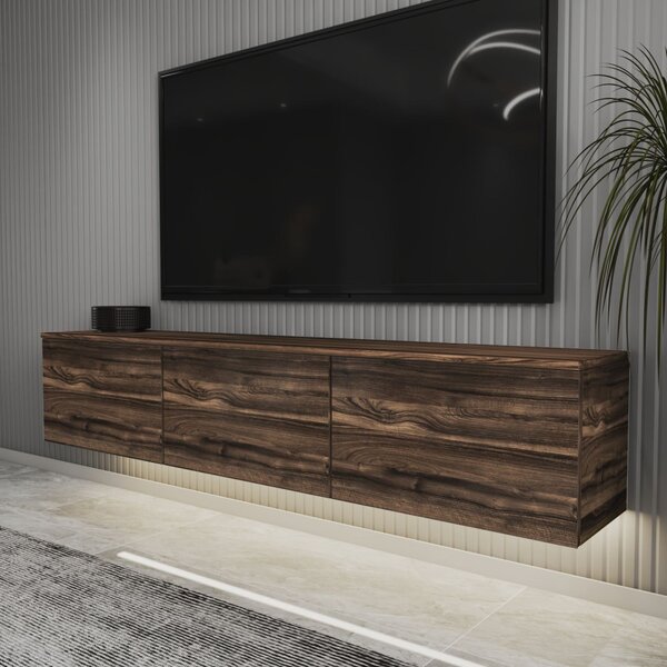 Neon TV-állvány, gesztenye, 160 cm