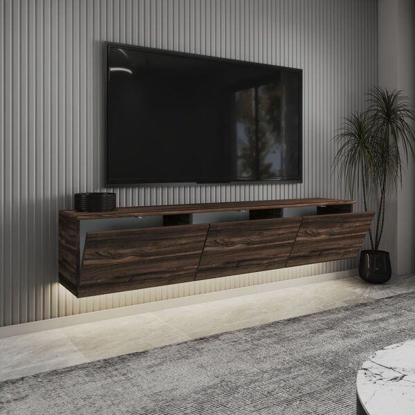 Neon TV-állvány, gesztenye, 160 cm