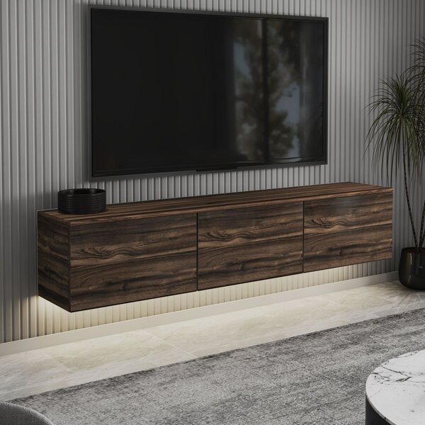Neon TV-állvány, gesztenye, 160 cm