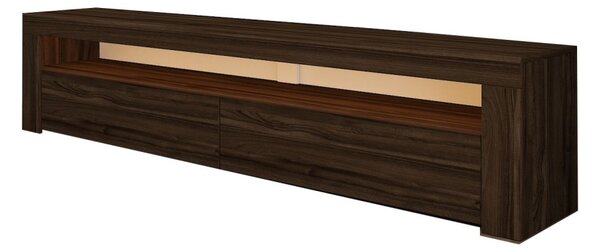 TV-állvány, dió, 150 cm – TR382NRC1168