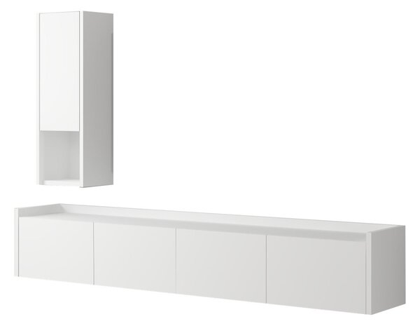 Sema TV-állvány, fehér, 160 cm