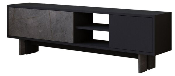 Ravello TV-állvány, márvány-antracit, 150 cm