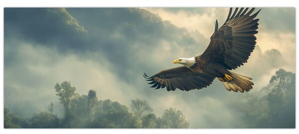 Kép - Repülő sas (120x50 cm)