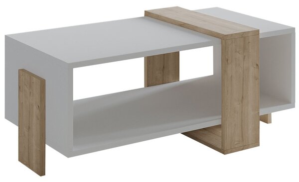 Meleni - White, Sapphire Oak