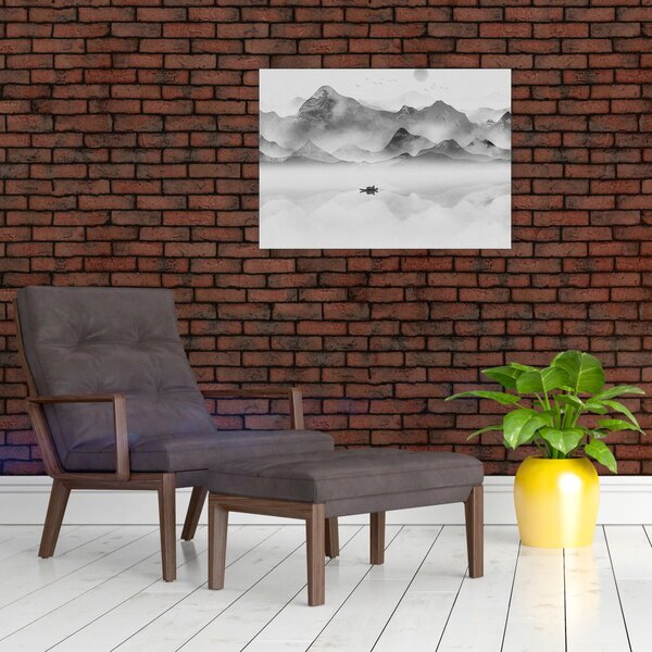 Kép - Japán tó (70x50 cm)