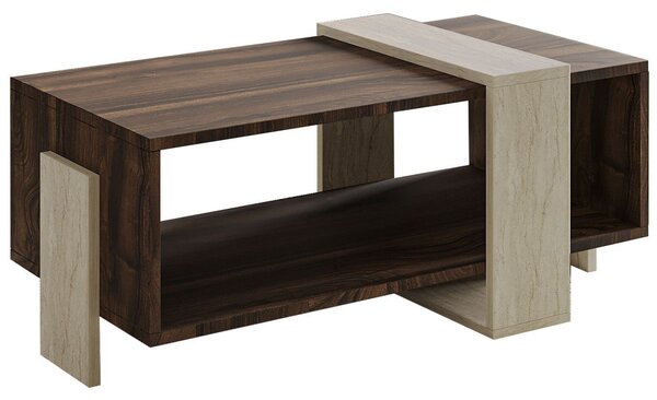 Meleni - Travertine, Walnut