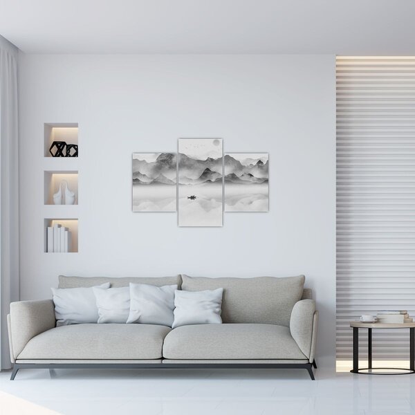 Kép - Japán tó (90x60 cm)