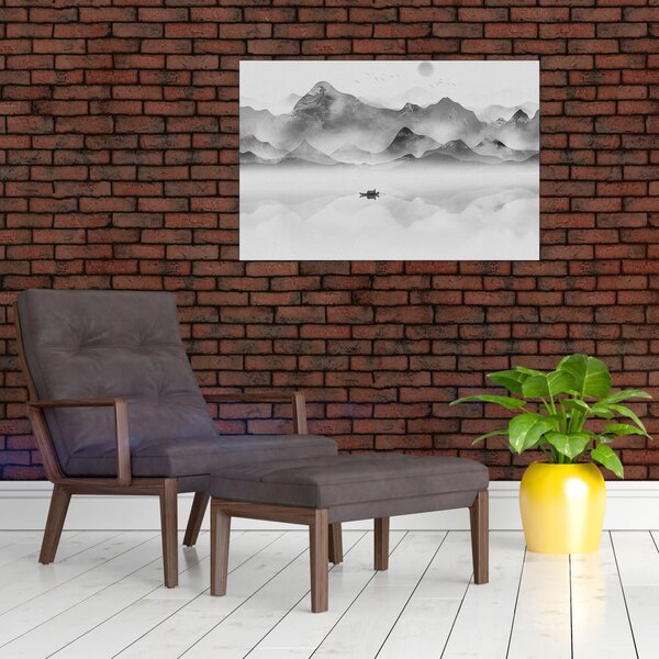 Kép - Japán tó (90x60 cm)