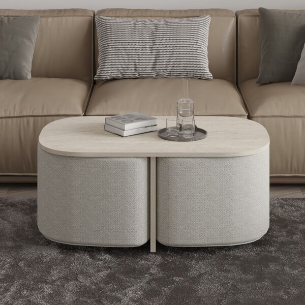 Twin - Travertine