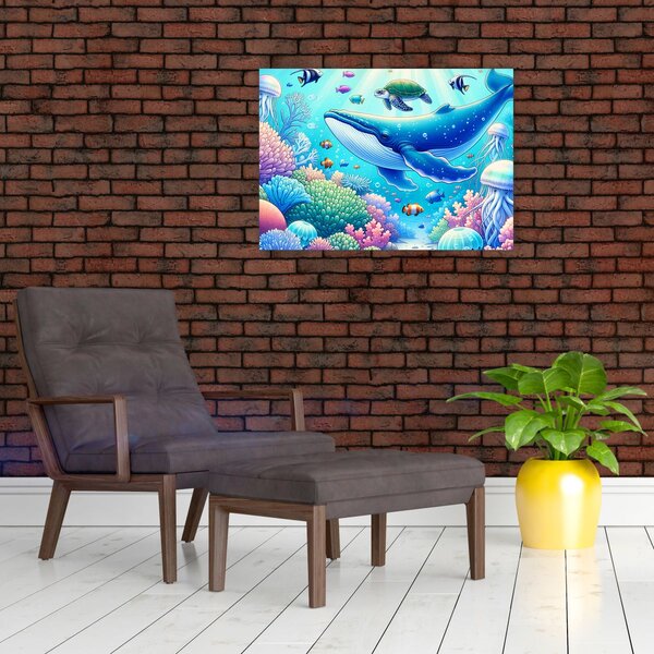 Kép – Víz alatti világ (70x50 cm)