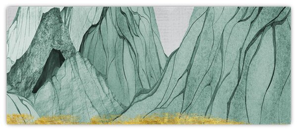 Kép - Smaragdhegység N⁰1 (120x50 cm)