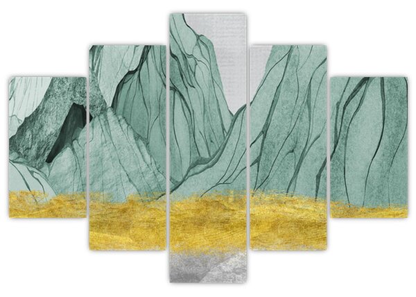 Kép - Smaragdhegység N⁰1 (150x105 cm)