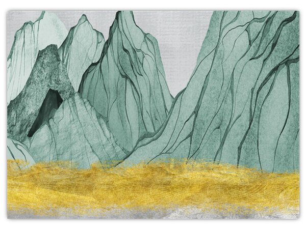 Kép - Smaragdhegység N⁰1 (70x50 cm)