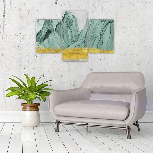 Kép - Smaragdhegység N⁰1 (90x60 cm)