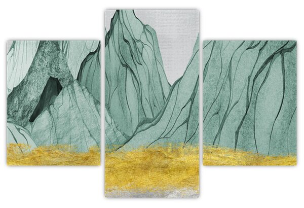 Kép - Smaragdhegység N⁰1 (90x60 cm)