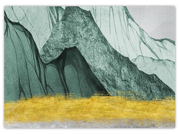 Kép - Smaragdhegység N⁰2 (70x50 cm)