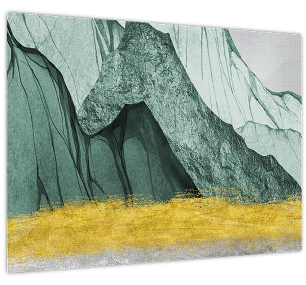 Kép - Smaragdhegység N⁰2 (70x50 cm)