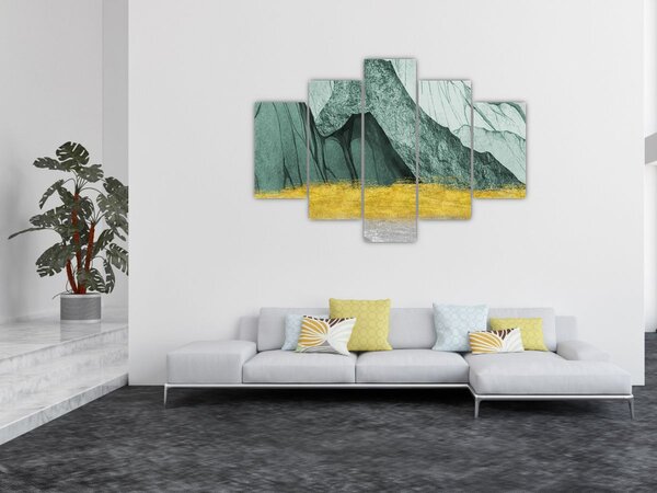 Kép - Smaragdhegység N⁰2 (150x105 cm)