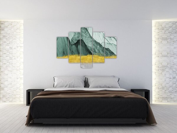 Kép - Smaragdhegység N⁰2 (150x105 cm)