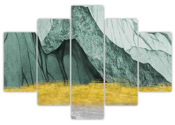 Kép - Smaragdhegység N⁰2 (150x105 cm)