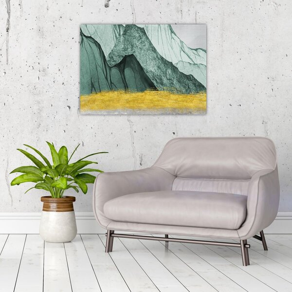 Kép - Smaragdhegység N⁰2 (70x50 cm)