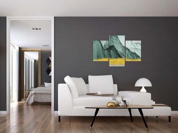 Kép - Smaragdhegység N⁰2 (90x60 cm)
