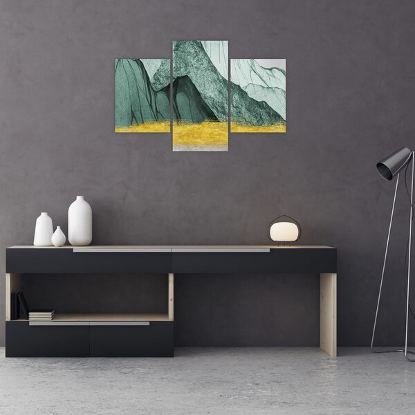 Kép - Smaragdhegység N⁰2 (90x60 cm)