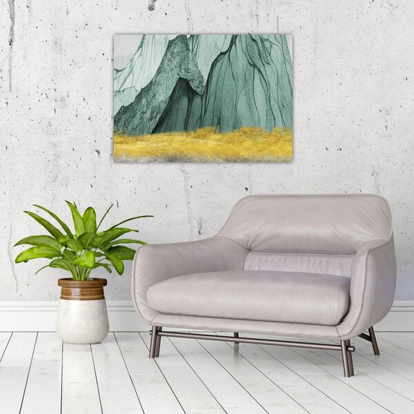 Kép - Smaragdhegység N⁰3 (70x50 cm)