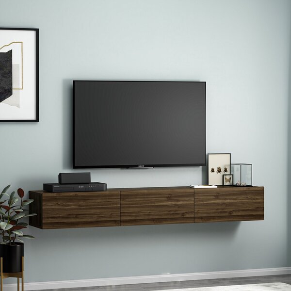 Terra TV-állvány, dió, 180 cm