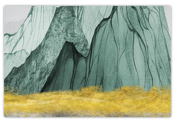 Kép - Smaragdhegység N⁰3 (90x60 cm)