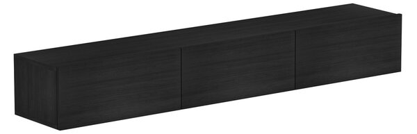 Terra TV-állvány, fekete, 180 cm