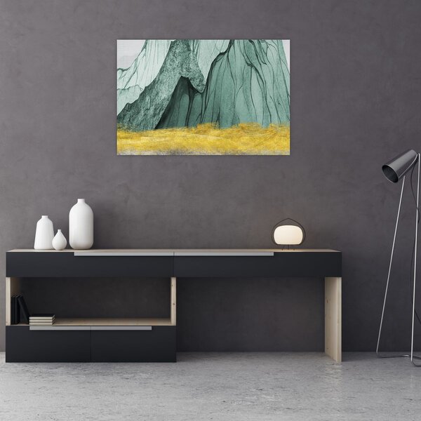 Kép - Smaragdhegység N⁰3 (90x60 cm)