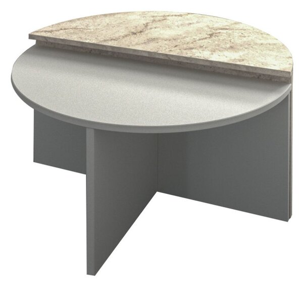 Dolunay - Grey, Travertine