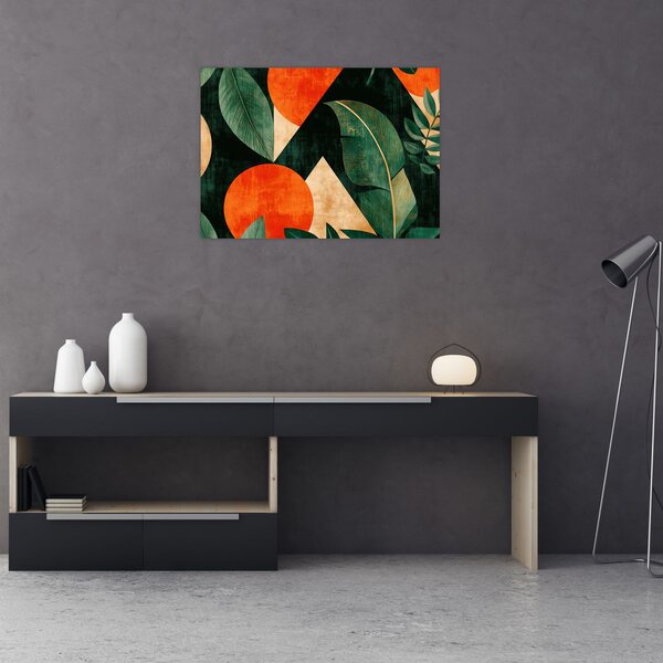 Kép - Geometrikus természeti minták II. (70x50 cm)