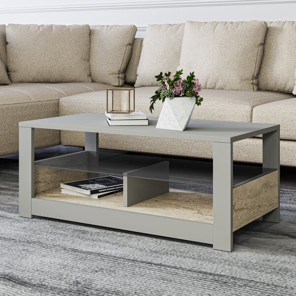 Aydos - Grey, Travertine