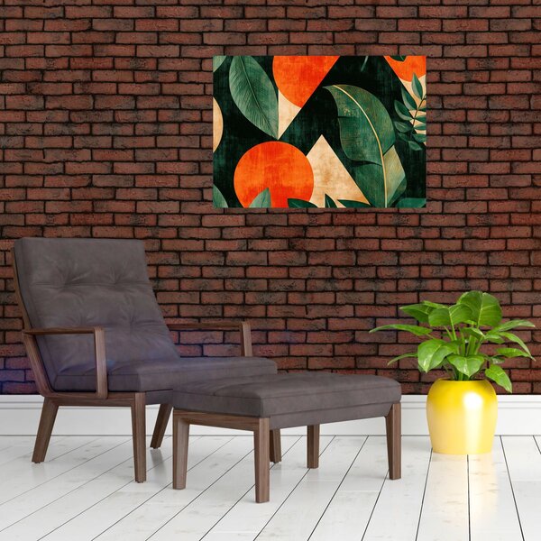 Kép - Geometrikus természeti minták II. (70x50 cm)