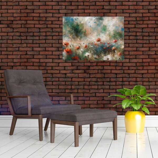 Kép – Pipacsmező absztrakciója (70x50 cm)