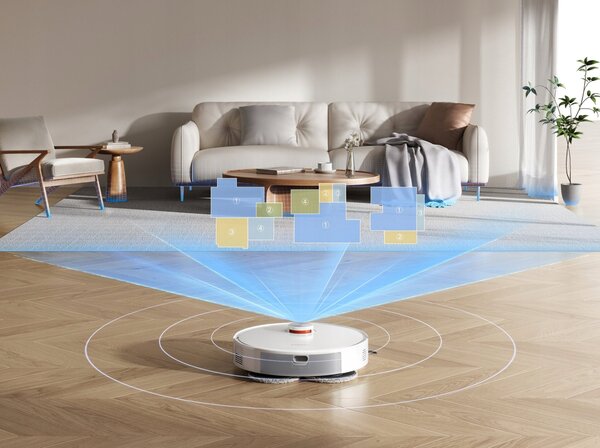 Xiaomi BHR089REU S40 Pro EU robotporszívó 15000 Pa fehér