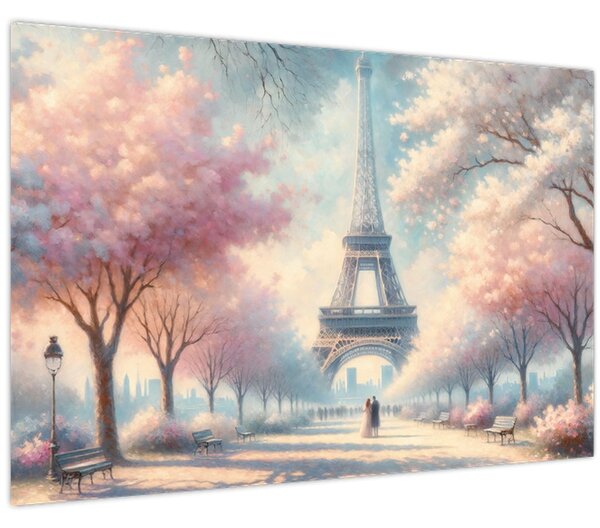 Kép – Tavasz Párizsban (90x60 cm)
