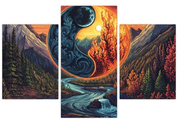 Kép - Elemi erők (90x60 cm)