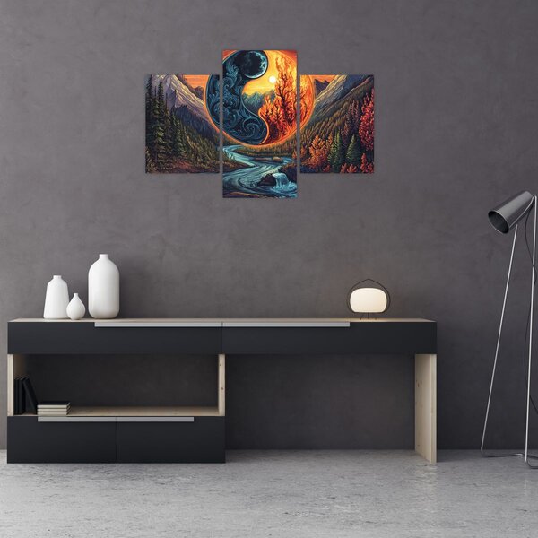 Kép - Elemi erők (90x60 cm)